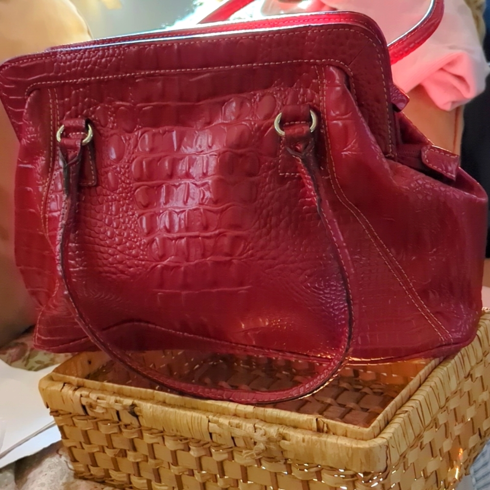 Hello Valentine!  Crazy Horse Red Shoulder Bag